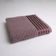 Набор махровых полотенец SOFT 3шт GM Textile 50х90см, 50х90см, 70х140см 500г/м2 (Виноградный) - изображение 2