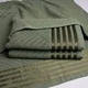 Рушник для рук та обличчя махровий SOFT GM Textile 40х70см 500г/м2 (Хакі) - зображення 5