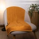 Комплект махрових рушників SOFT 2шт GM Textile 50х90см, 70х140см 500г/м2 (Гірчичний) - зображення 6