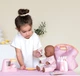 Игровой набор Smoby Toys Baby Nurse Забота о малыше Терракотовая пудра с сумкой и аксессуарами (3032162205051) - изображение 3