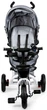 Rowerek trójkołowy EcoToys Delux JM-068-17 Szary (5903769970636) - obraz 11