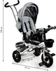 Rowerek trójkołowy EcoToys Delux JM-068-17 Szary (5903769970636) - obraz 13