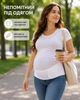 Бандаж для беременных Бандаж до и послеродовой Пояс для беременных Support Belt белый - изображение 6
