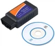 Автосканер ELM327 WiFi v1.5 OBD2 діагностичний адаптер PIC18F25K80 для авто сканер помилок Check Engine діагностика ЕБУ OBD-II для Android iOS Windows Linux зчитування та скидання кодів несправностей автомобільний діагностичний інтерфейс - изображение 3