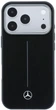 Чохол для смартфона Mercedes-Benz Leather Semi Wrap Iconic Line MagSafe для Apple iPhone 17 Pro Black (3666339617707) - зображення 2