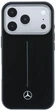 Чохол для смартфона Mercedes-Benz Leather Semi Wrap Iconic Line MagSafe для Apple iPhone 17 Pro Max Black (3666339617714) - зображення 2