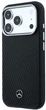 Чохол для смартфона Mercedes-Benz Leather Semi Wrap Wood Effect MagSafe для Apple iPhone 17 Pro Black (3666339617929) - зображення 3