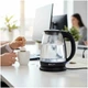 Электрочайник 1,8л 2400Вт стеклянный BITEK BT-3110 черный с LED подсветкой и защитой от перегрева - зображення 2