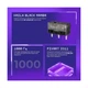 Mysz bezprzewodowa Proove Gaming Rate Special Edition Black Purple (6901116091187) - obraz 8