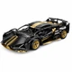 Конструктор машина Техник Lamborghini Black-Gold детский конструктор для мальчиков гоночная спортивная машинка Lamborghini для сборки для взрослых и детей большой игровой развивающий набор подарок на день рождения 1314 деталей - изображение 7
