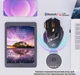 Беспроводная игровая мышь iMice GW-X7 Bluetooth 5.0 + 2.4GHz, аккумуляторная RGB мышка для ПК и ноутбука, бесшумная, USB Type-C, 3200 DPI - изображение 3