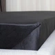 Простынь на резинке велюровая ТЕП 160*200*25 черная - изображение 4