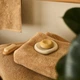 Рушник MBM HOME "Теплі дюни" 30x50 см бежевий (BT-19 S LIGHT BEIGE) - зображення 12
