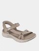 Женские сандалии летние бежевые Skechers GO WALK FLEX SANDAL 40 (141481 TPE) - изображение 4