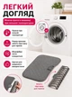 Сушилка-коврик для посуды из микрофибры складная с держателем для тарелок, чашек и столовых приборов Jimbo 09 - изображение 5