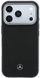 Чохол для смартфона Mercedes-Benz Leather Semi Wrap Grill Pattern MagSafe для Apple iPhone 17 Pro Black (3666339618360) - зображення 2