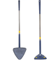 Трикутна швабра-полотер з авто пресуванням 25 см для підлоги та стін Flex Mop 360 - зображення 2