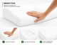 Ортопедическая подушка с эффектом памяти для сна Memory Foam. Эргономичная, двухуровневая, съемный чехол. - изображение 3