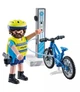 Дитячий ігровий набір Playmobil Action Heroes Велосипедний поліцейський патруль 71732 (4008789717320) - зображення 2