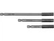 Набор держатели отверточных насадок бит YATO HEX 1/4" 75, 100, 150 мм 3 штуки YT-04699 - изображение 3