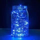 Світлодіодна гірлянда нитка 2.5 м 20 led блакитна Blue на батарейках - зображення 3