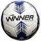 М'яч для футболу Winner Super Primo, розмір 5, біло-синій - изображение 1