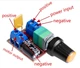 DC Шим регулятор мощности постоянного тока 3-35 V ток 5A PWM - изображение 2