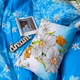 Комплект постельного белья Moon&Star Бязь Gold Люкс Azure Garden Полуторный 143х210 наволочки 2х70х70 (MS-820013177) - изображение 4