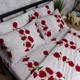 Комплект постельного белья Moon&Star Бязь Gold Люкс Poppy Bloom Полуторный 143х210 наволочки 2х40х60 (MS-820014890) - изображение 6