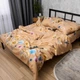 Комплект постельного белья Moon&Star Микросатин Premium Caramel Meadow Полуторный 143х210 наволочки 4х70х70 (MS-820015909) - изображение 5