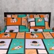Комплект постельного белья Moon&Star Бязь Gold Люкс Cosmo Kids Полуторный 143х210 наволочки 2х50х70 (MS-820013666) - изображение 3