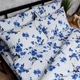 Комплект постельного белья Moon&Star Бязь Gold Люкс Blue Garden Полуторный 143х210 наволочки 2х40х60 (MS-820013245) - изображение 6