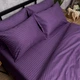 Комплект постільної білизни Moon&Star Satin Stripe Purple Dream євро 200х220 наволочки 4х70х70 (MS-820017024) - зображення 6
