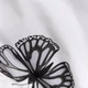 Комплект постельного белья Moon&Star Ranforce Elite Silver Butterflies Полуторный 143х210 наволочки 2х50х70 (MS-820016606) - изображение 7