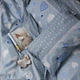Комплект постельного белья Moon&Star Бязь Gold Люкс Pastel Love Полуторный 143х210 наволочки 2х70х70 (MS-820014822) - изображение 4