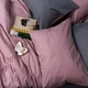 Комплект постільної білизни Moon&Star Satin Stripe Rose Graphite євро 200х220 наволочки 2х50х70 (MS-820017126) - зображення 4