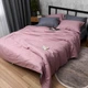 Комплект постільної білизни Moon&Star Satin Stripe Rose Graphite євро 200х220 наволочки 2х50х70 (MS-820017126) - зображення 5