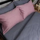 Комплект постільної білизни Moon&Star Satin Stripe Rose Graphite євро 200х220 наволочки 2х50х70 (MS-820017126) - зображення 6