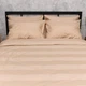 Комплект постельного белья Moon&Star Satin Stripe Cream Latte Евро 200х220 наволочки 2х40х60 (MS-820016880) - изображение 3