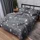 Комплект постельного белья Moon&Star Микросатин Premium Star Voyage Семейный 160х220х2 наволочки 2х40х60 (MS-820016375) - изображение 5