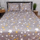Комплект постельного белья Moon&Star Полисатин Premium Starlight Dream Полуторный 143х210 наволочки 4х70х70 (MS-820016574) - изображение 2