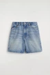 Шорти COS High-Rise Denim Shorts Жіночі Джинсові Світло-сині 25 (1222524006) - изображение 5