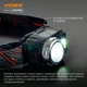 Ліхтарик налобний світлодіодний Videx VLF-H075C 550Lm 5000K (VLF-H075C) - зображення 5