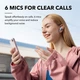 Беспроводные наушники Anker Soundcore Liberty 4 NC, Light, Hi-Res, ANC, LDAC, 50H, IPX4, Bluetooth 5.3 - изображение 6