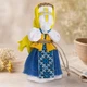 Лялька мотанка міні в жовто-блакитній хусточці 14 см Гранд Презент 014 ХЖ-1 - изображение 2