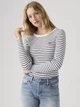 Лонгслив длинный женский Levi`s 383866810 S Белый (1159919125) - изображение 3