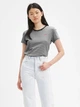 Футболка хлопковая женская Levi`s 936464215 S Черный/Белый (1159865503) - изображение 1