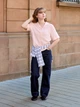 Поло женское Uniqlo 476921315 S Белый/Голубой (1159863058) - изображение 11
