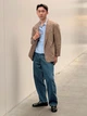 Рубашка женская Uniqlo 111495321 2XL Голубая (1159865541) - изображение 8