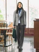 Рубашка женская Uniqlo 111495321 2XL Голубая (1159865541) - изображение 9